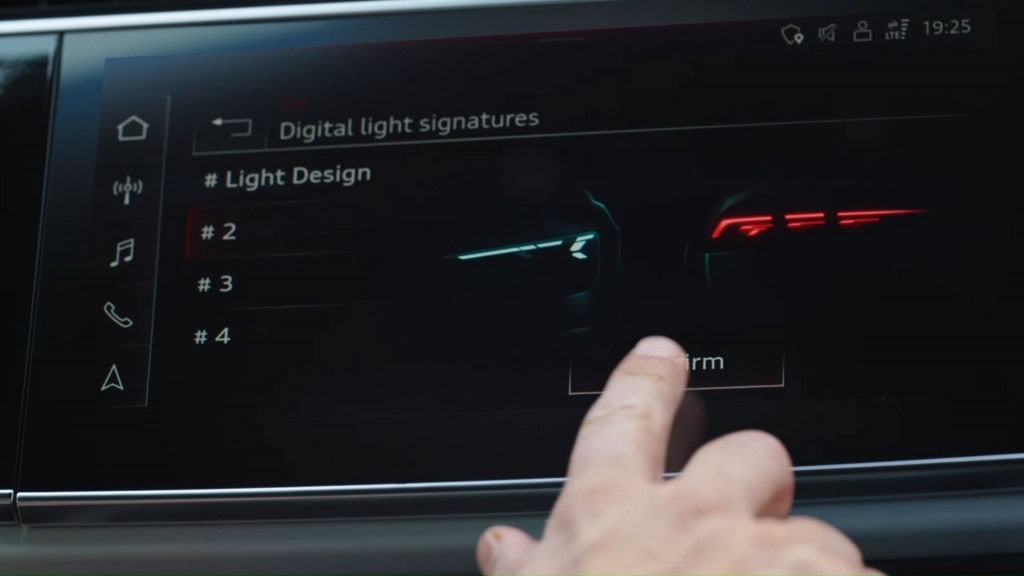 Central Multimídia Audi Q8