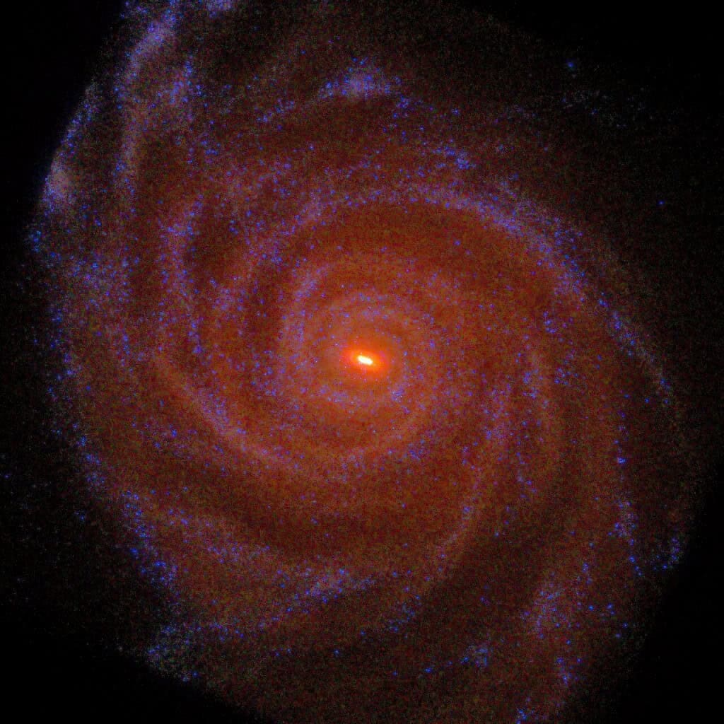 Excesso de raios gama no centro da Via Láctea pode ser sinal de aniquilação de matéria escura Uma pesquisa recente sugere que o excesso de raios gama no centro da Via Láctea, detectado pelo Telescópio Espacial Fermi Gamma‑ray em 2009 , pode estar diretamente ligado à aniquilação de partículas de matéria escura. O estudo foi publicado na revista científica Physical Review Letters, na última quinta-feira (16). Excesso de raios gama no centro da Via Láctea pode ser sinal de aniquilação de matéria escura