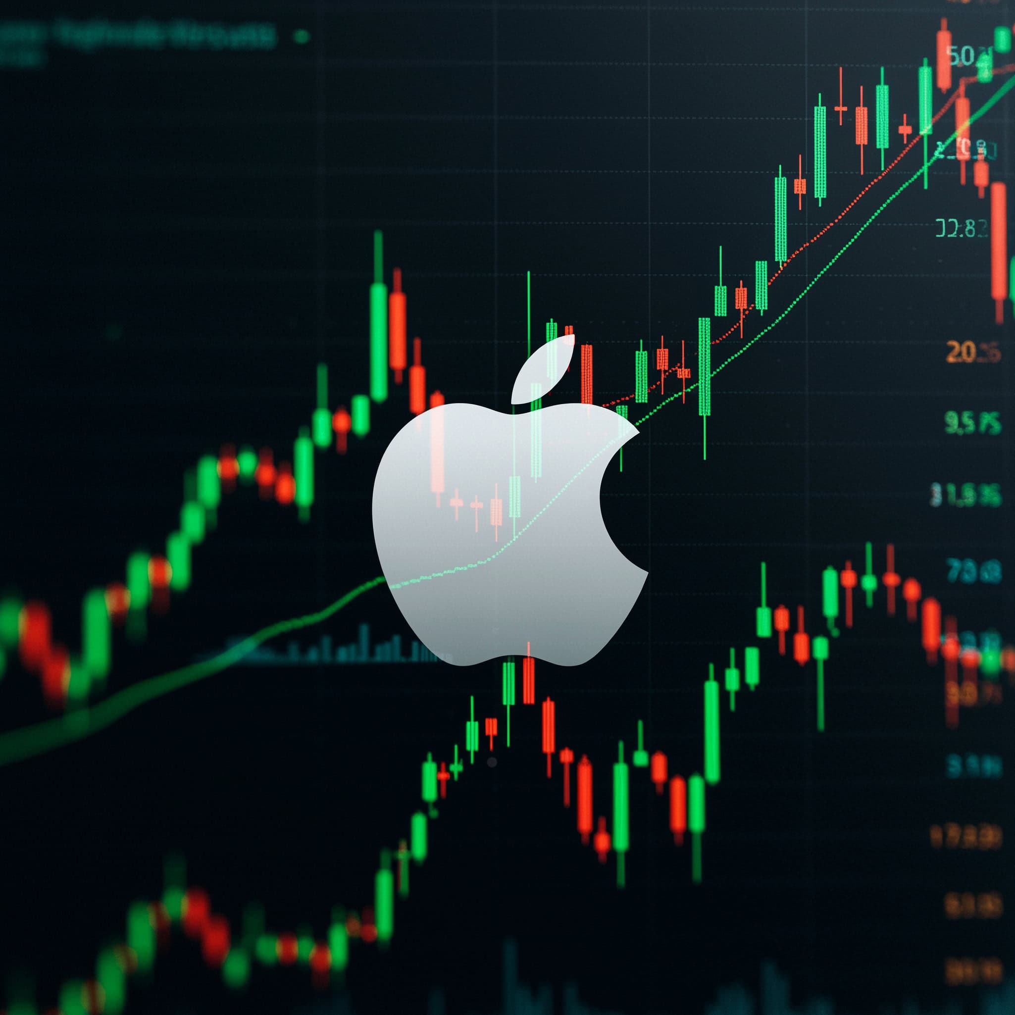 Imagem ilustrativa de Apple ultrapassa US$ 4 trilhões com sucesso do iPhone 17 e alta nas ações.