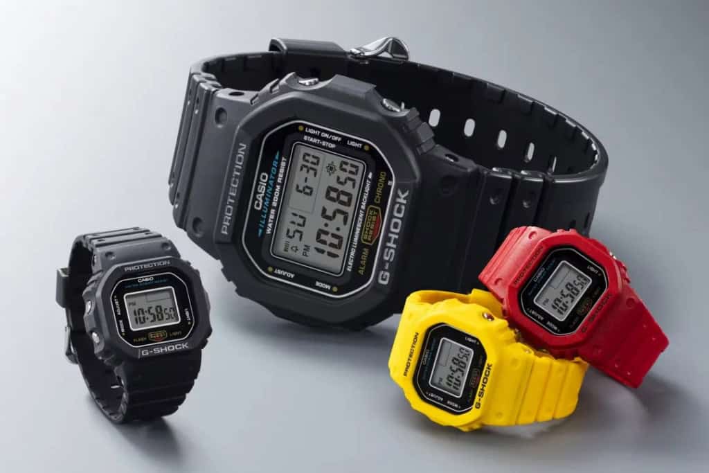 Casio lança novo anel-relógio G-Shock que cabe no dedo A Casio acaba de apresentar a nova geração de seu relógio em miniatura, o G-Shock Nano DWN-5600, um modelo que leva a robustez da clássica linha G-Shock direto para o seu dedo. Casio lança novo anel-relógio G-Shock que cabe no dedo