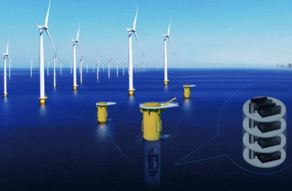 Primeiro data center subaquático movido a energia eólica é inaugurado na China A China concluiu a construção do primeiro data center subaquático movido a energia eólica do mundo. Ele fica na Área Especial Lin-gang, uma zona econômica em Xangai focada em inovação e comércio. A instalação está na Fase 1 e, por enquanto, pode gerar 2,3 MW. data center subaquático movido a energia eólica
