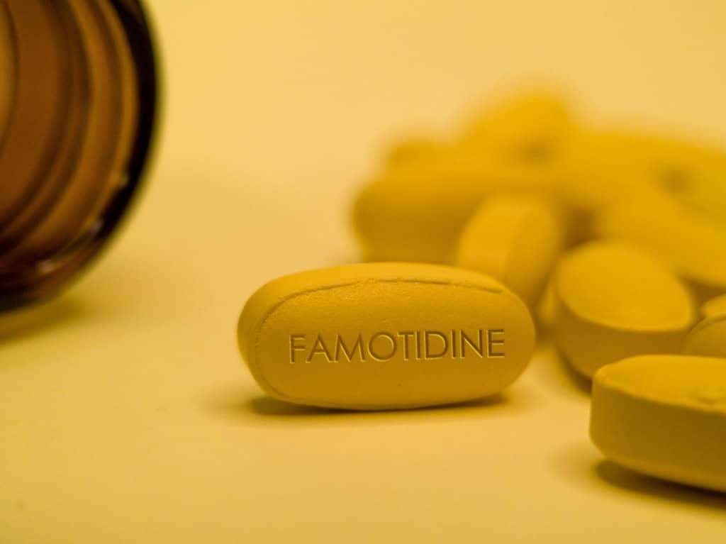 Comprimidos de Famotidina