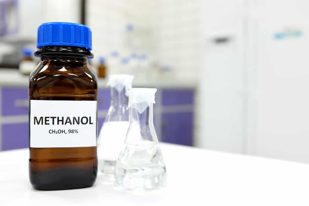 metanol laboratorio