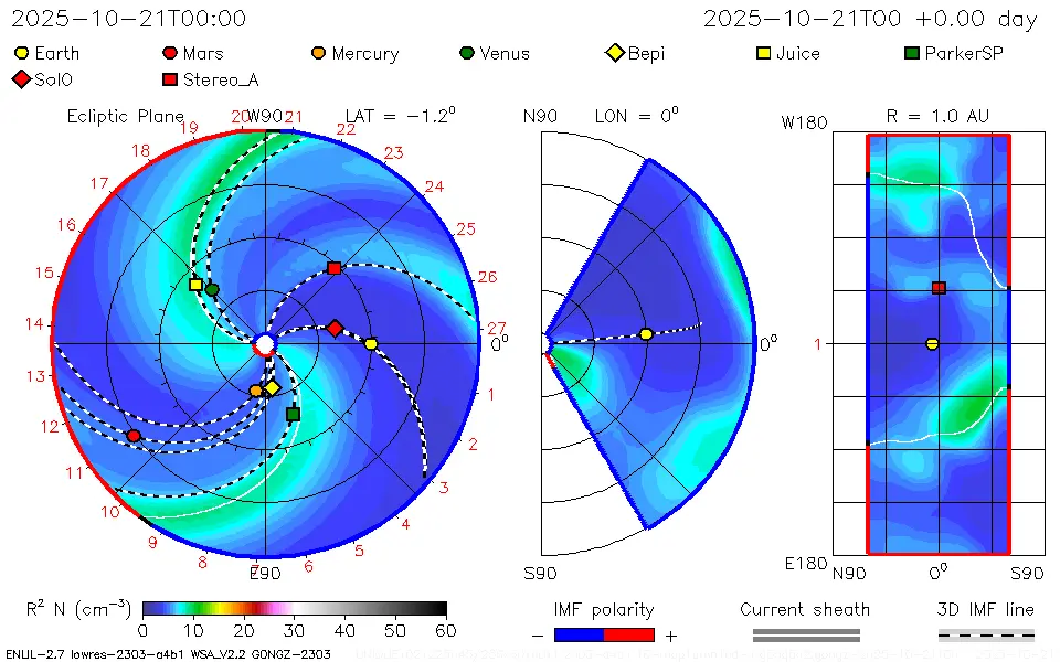 Explosão de plasma do outro lado do Sol atinge Vênus Na última terça-feira (21), uma poderosa erupção ocorreu no lado oculto do Sol, liberando uma ejeção de massa coronal (CME) extremamente rápida e intensa. O fenômeno foi registrado pelo Observatório Solar e Heliosférico (SOHO), parceria entre a NASA e a Agência Espacial Europeia (ESA), em um impressionante vídeo de lapso de tempo. Explosão de plasma do outro lado do Sol atinge Vênus