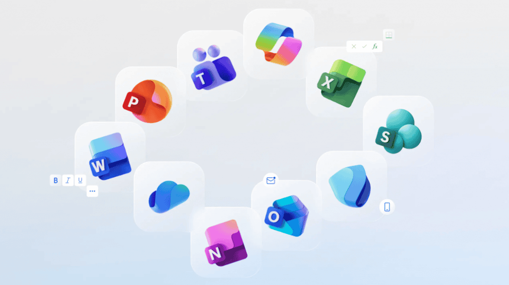 Microsoft apresenta novos ícones do Office mais coloridos e modernos A Microsoft revelou oficialmente os novos ícones do Office, que passam a adotar um design mais curvo, colorido e com maior destaque para gradientes. A atualização traz mudanças em todos os 10 aplicativos principais da suíte Microsoft 365, marcando a primeira grande transformação visual desde 2018. As informações são do The Verge. Novos ícone do Microsoft 365 ficaram mais coloridos e modernos
