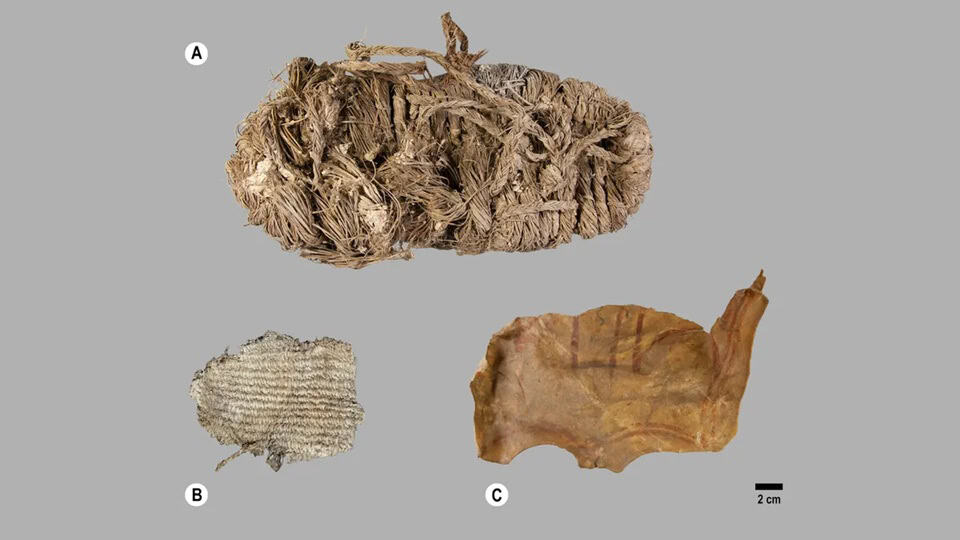 Calçado de 750 anos é encontrado em ninho de abutre na Espanha O que era para ser uma análise de um ninho de abutre encontrado em uma caverna no sul da Espanha se tornou uma descoberta impressionante. No local, pesquisadores identificaram um calçado que data da Idade Média. Calçado de 750 anos é encontrado em ninho de abutre na Espanha