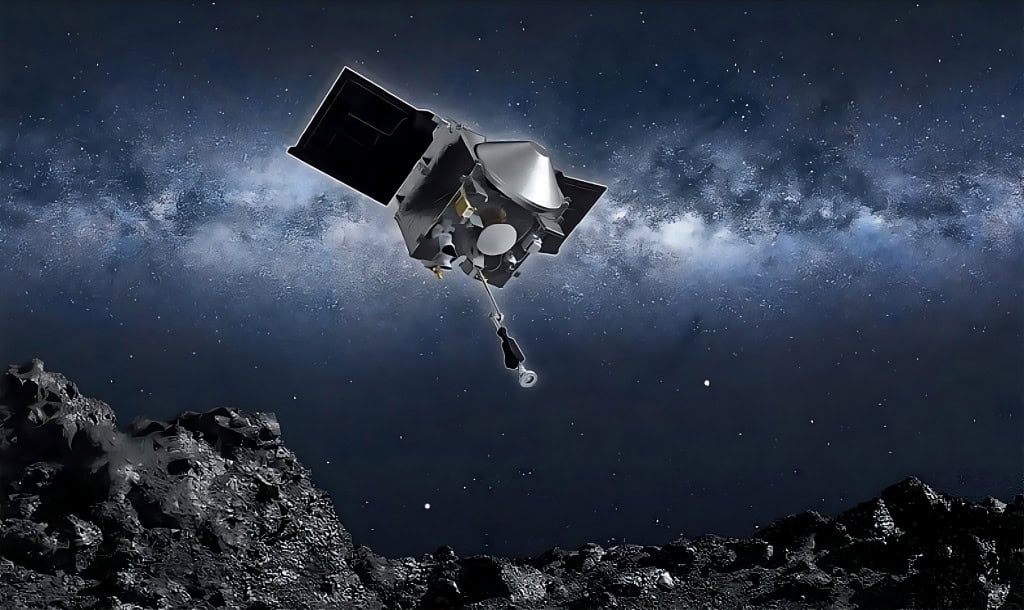 Sonda a caminho de asteroide “destruidor de cidade” faz imagens incríveis da Terra e da Lua Com o fim dos 43 dias de paralisação do governo dos EUA, a NASA tem divulgado aos poucos os dados acumulados durante o período. Entre eles, estão imagens da Terra e da Lua enviadas pela sonda OSIRIS-APEX, que viaja pelo espaço para encontrar o asteroide 99942 Apophis, considerado um potencial “destruidor de cidade”, quando a rocha fizer uma passagem próxima do planeta em abril de 2029. Sonda a caminho de asteroide “destruidor de cidade” faz imagens incríveis da Terra e da Lua