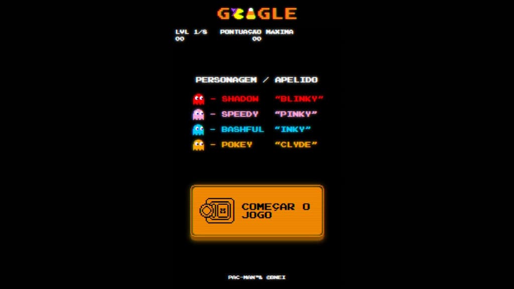 Google celebra Halloween com Doodle jogável de PAC-MAN O Google trouxe uma novidade para os fãs de games e do Halloween: um Doodle especial de PAC-MAN, que celebra 45 anos do clássico jogo. Disponível a partir desta quinta-feira (30), a versão interativa permite que os usuários joguem diretamente na página inicial do buscador. pacman-doodle