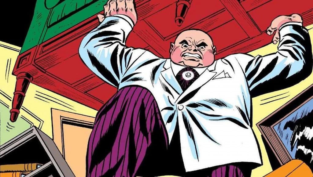 8 vilões icônicos dos filmes e animações de Homem-Aranha Ao longo de mais de seis décadas de histórias, o universo do Homem-Aranha se consolidou não apenas pela figura carismática e humana do herói, mas também por uma galeria de vilões icônicos que desafiam o Cabeça-de-Teia física e emocionalmente nos quadrinhos, nas telas e nos games. Personagem vilão Rei do Crime em quadrinho do Homem-Aranha