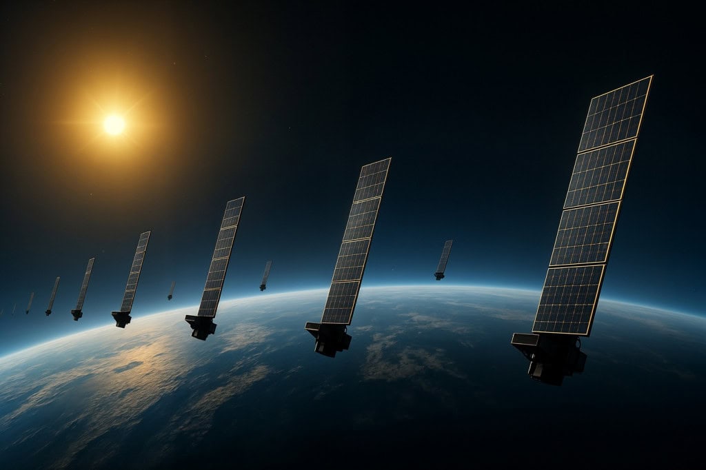 Satélites em órbita