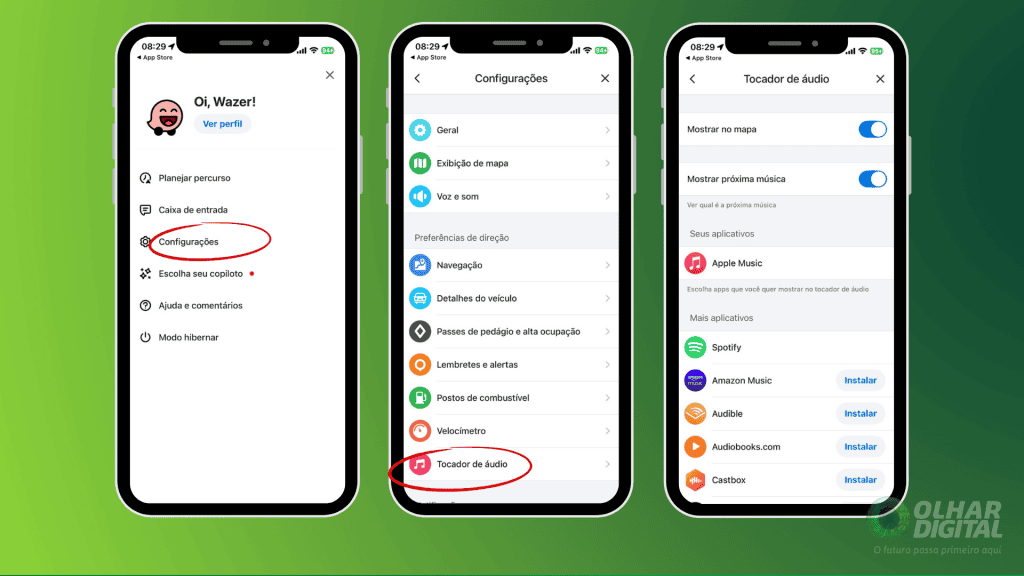 dicas waze para carro