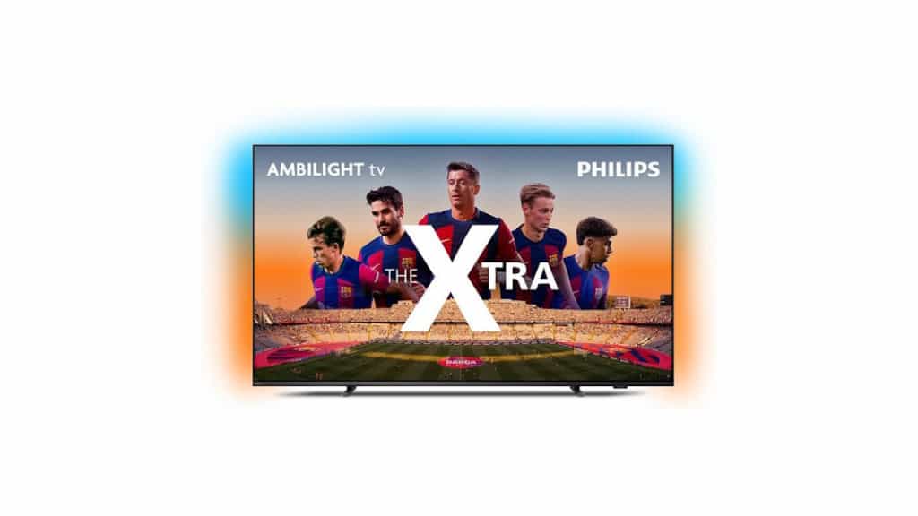 Smart TV Philips de 55 polegadas em oferta: imagem de alta qualidade e iluminação ambiente Na hora de escolher uma nova TV, cada detalhe faz diferença na experiência de entretenimento em casa. Recursos como qualidade de imagem, fluidez nos movimentos, tecnologias de som e integração com aplicativos já são considerados essenciais por muitos consumidores. Smart TV Philips The Xtra QD-Mini LED 55 polegadas