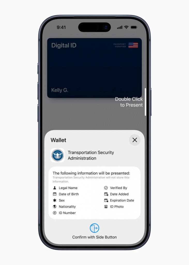 Seu iPhone agora é um documento: Apple libera Identidade Digital nos EUA A Apple acaba de lançar nos Estados Unidos seu novo recurso de Identidade Digital no app Wallet. A novidade, que usa o passaporte americano como base de verificação, promete facilitar o dia a dia de quem viaja ou precisa confirmar sua identidade com rapidez e segurança. O ID Digital da Apple pode ser criado por qualquer pessoa com passaporte dos EUA, ampliando o acesso além dos 12 estados e Porto Rico.