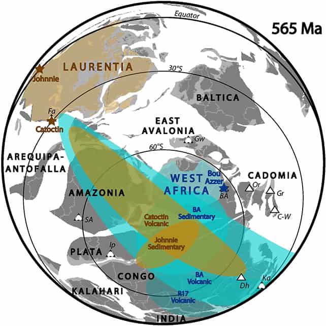 Rochas revelam segredo do magnetismo da Terra guardado por meio bilhão de anos Rochas vulcânicas formadas há cerca de 560 milhões de anos, no sul do Marrocos, revelam que o campo magnético da Terra não era tão instável quanto se acreditava. Em vez de variações aleatórias, ele seguia ciclos de enfraquecimento e reorganização, impulsionados por transformações no interior do planeta. Rochas revelam segredo do magnetismo da Terra guardado por meio bilhão de anos