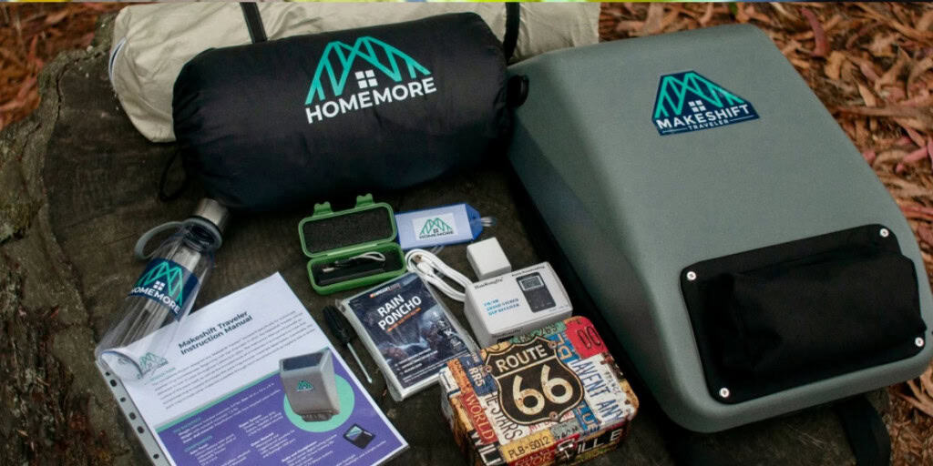 Kit junto com a mochila