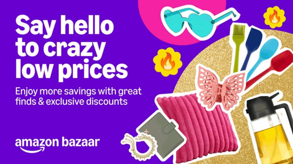 Amazon lança o Bazaar, aplicativo focado em produtos baratos A Amazon anunciou nesta sexta-feira (7) o lançamento do Amazon Bazaar, um aplicativo focado em produtos com preços baixos. O e-commerce estará disponível em 14 países na Ásia, África e América Latina. Amazon lança o Bazaar, aplicativo focado em produtos baratos