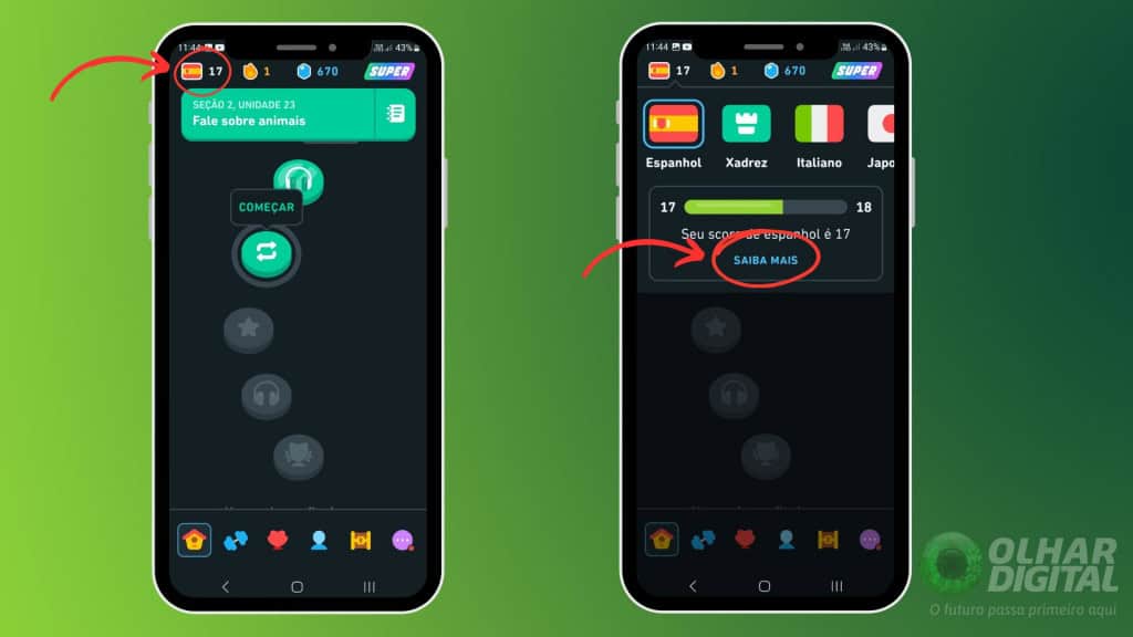 Como adicionar a pontuação do Duolingo no perfil do LinkedIn Aprender um novo idioma deixou de ser apenas um diferencial profissional, virou quase uma segunda alfabetização no mercado globalizado. Plataformas como o Duolingo aceleraram esse processo, transformando a rotina de estudos em algo acessível, gamificado e contínuo. Como adicionar a pontuação do Duolingo no perfil do LinkedIn