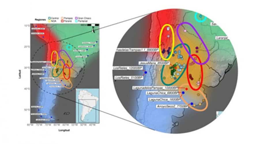 População desconhecida habitou a Argentina por 8.500 anos Uma população até então desconhecida habitou a região central da Argentina por 8.500 anos. Esse povo teve características persistentes e sobreviveu a mudanças climáticas, como secas e escassez de alimentos, sem apresentar nenhuma adaptação por milhares de anos. População desconhecida habitou a Argentina por 8.500 anos