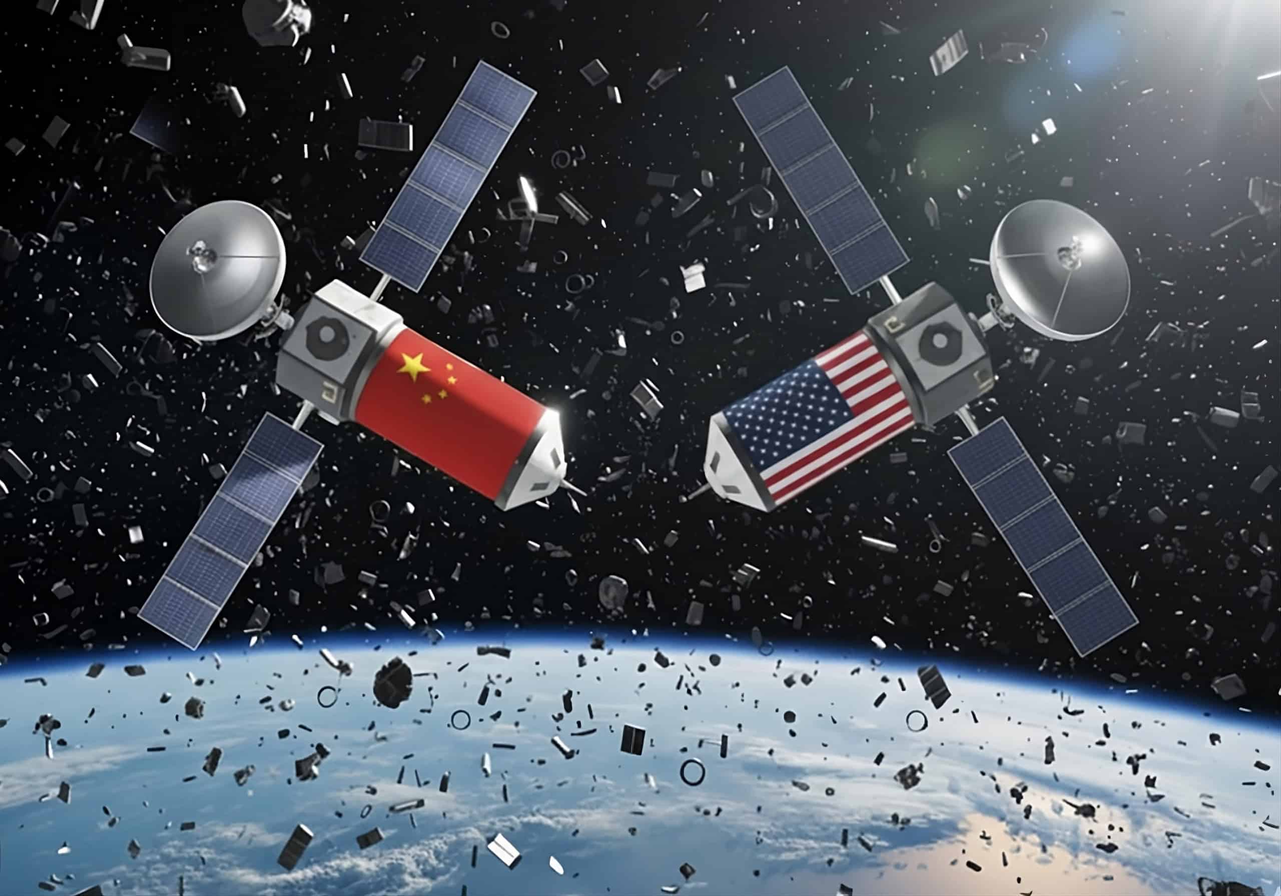 Satélites dos EUA e da China travam “combate aéreo” em órbita