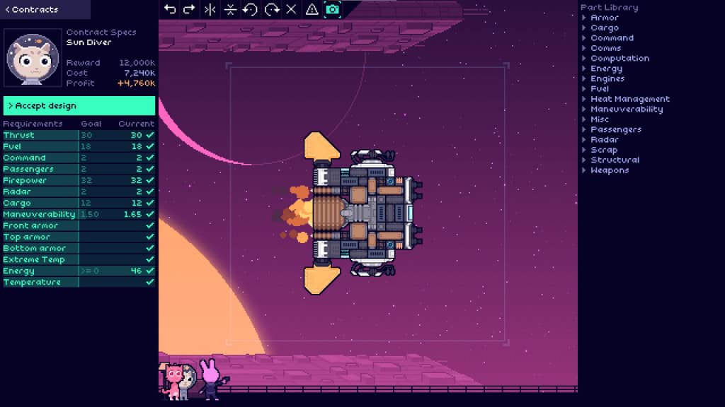 7 jogos pouco conhecidos na Steam, mas que você deveria dar uma chance Conhecida por ser uma das plataformas mais completas de jogos digitais, a Steam reúne desde franquias consagradas até produções independentes, além de preciosidades escondidas em seu catálogo. Sunshine Heavy Industries. Imagem: Reprodução/Steam