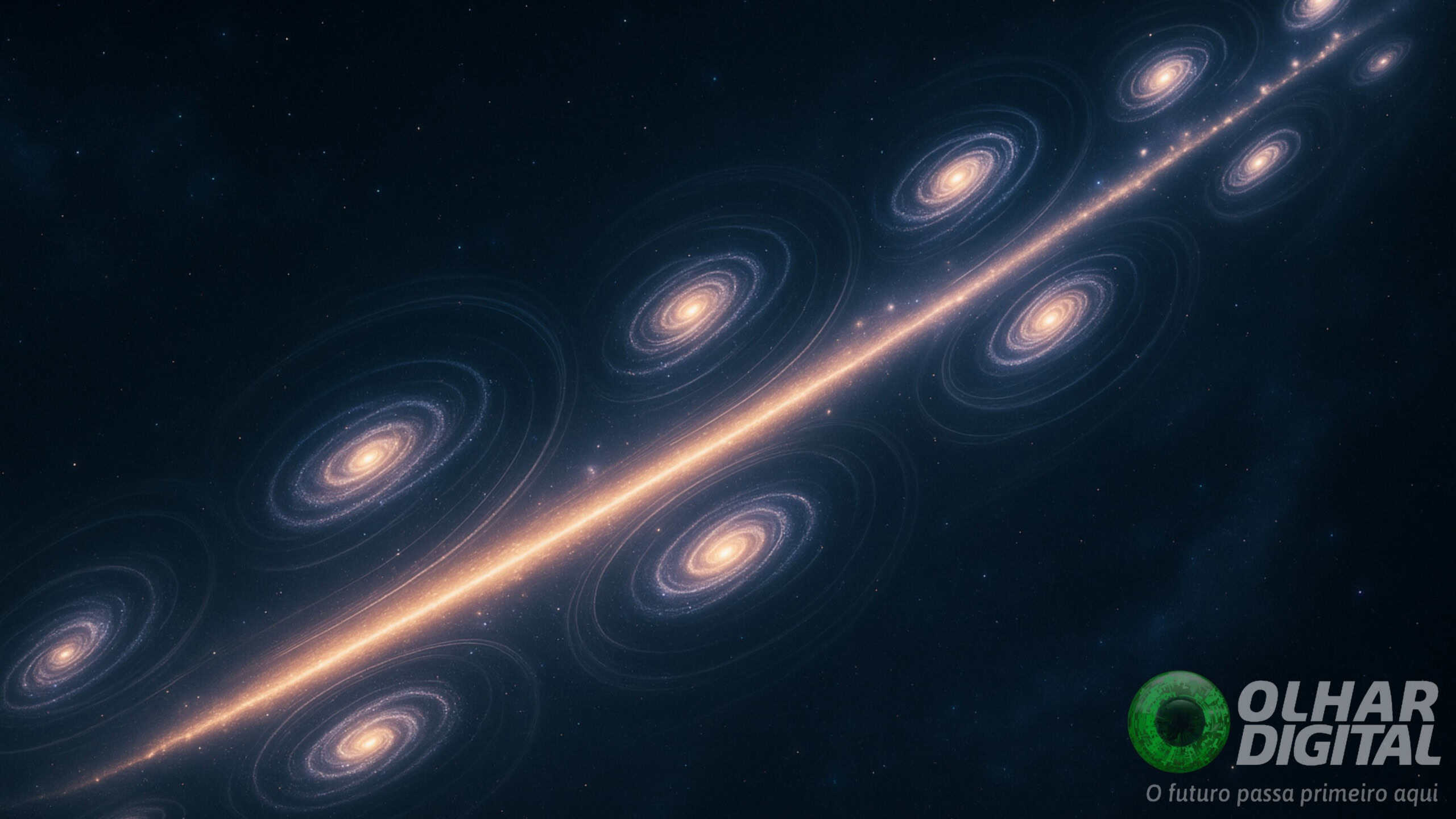 O ‘carrossel cósmico’ que desafia o que entendemos sobre o Universo