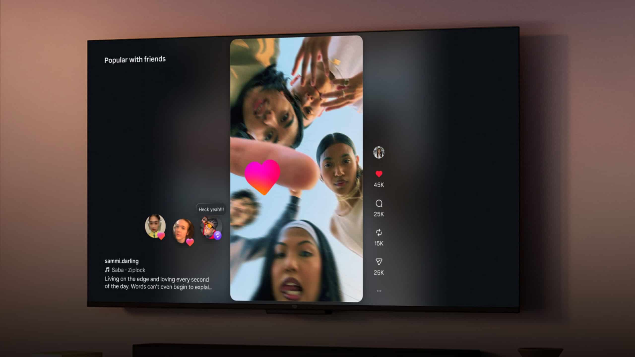Acabou para o YouTube? Instagram quer que você assista Reels na TV também