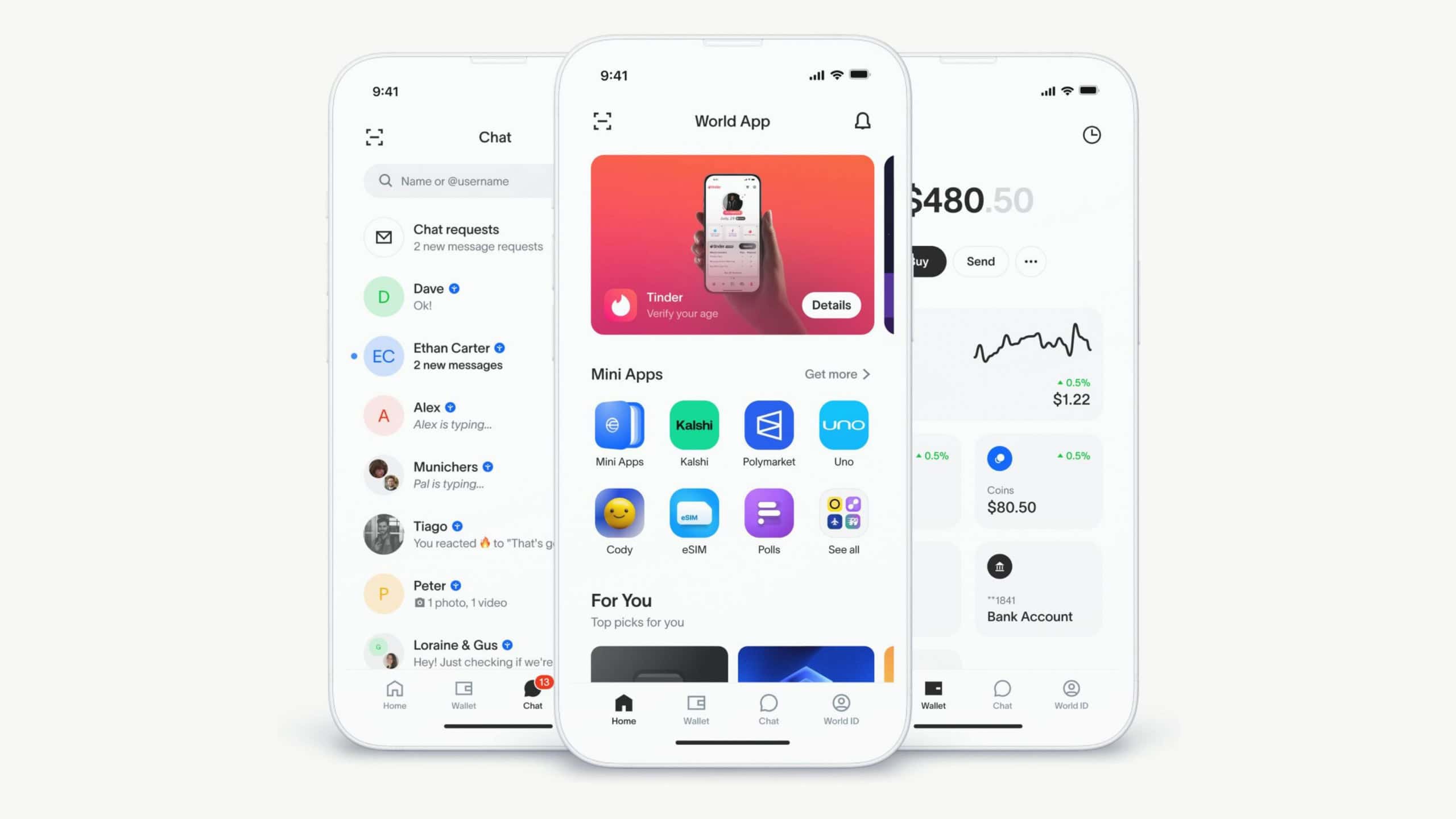 ‘Super app’ do World aposta em chat que mostra quem é humano
