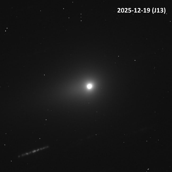 Veja imagens do 3I/ATLAS mais próximo da Terra