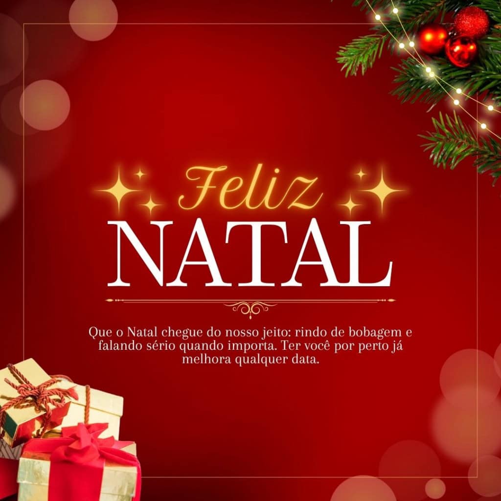 Mensagem de Feliz Natal para WhatsApp: cartões e frases para enviar aos amigos e família em 2025