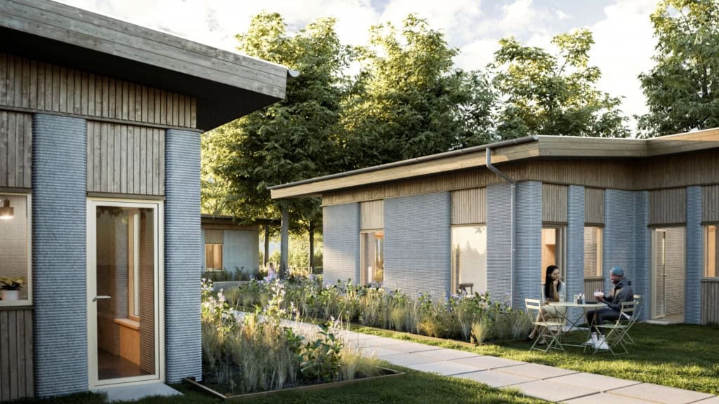 Moradias impressas 3D