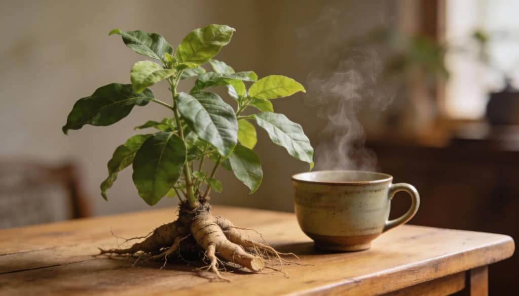 O que a ciência descobriu sobre a planta milenar que ajuda a desacelerar a mente Depois de um dia cheio, barulho, telas e mil tarefas, todo mundo sonha com algo que ajude a desacelerar de verdade. E é aí que entra a Ashwagandha, uma planta milenar que saiu dos livros de medicina tradicional e ganhou espaço nas conversas sobre bem-estar, sono melhor e mente mais tranquila. Estudos publicados na PubMed revelam que a ingestão do chá dessa planta é capaz de fazer milagres em pessoas estressadas. O que a ciência descobriu sobre a planta milenar que ajuda a desacelerar a mente