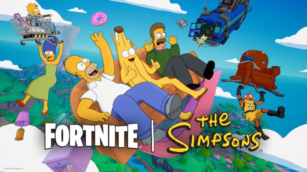 Simpsons no Fortnite
