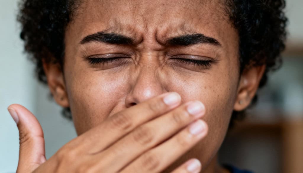 O que acontece no corpo quando você segura o espirro