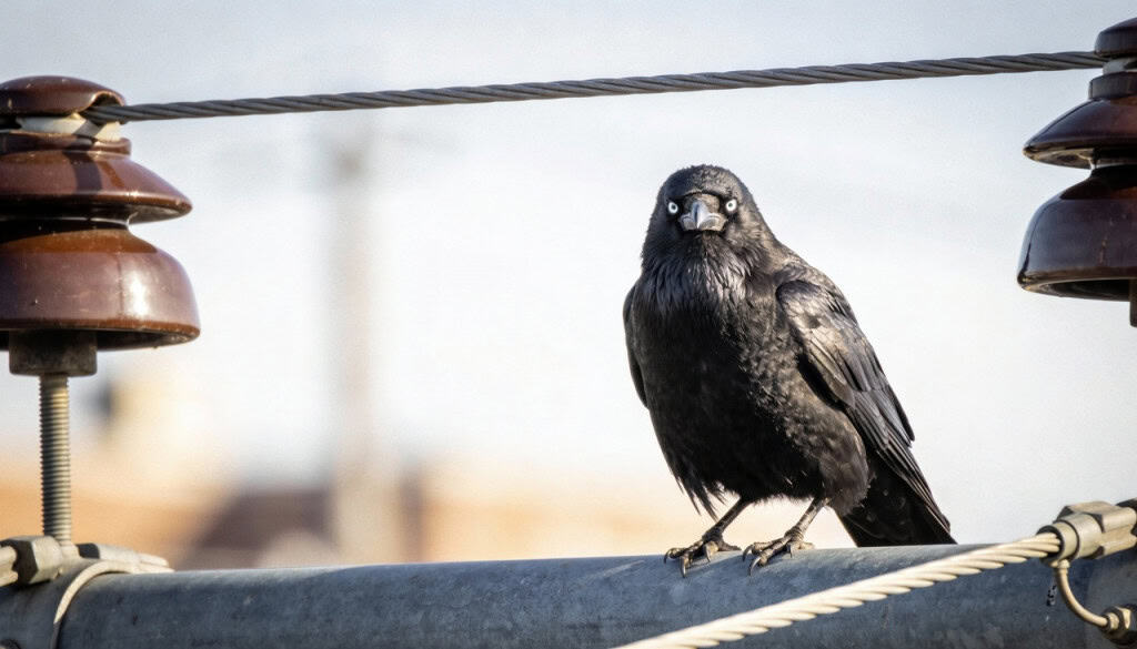 O pássaro inteligente que nunca esquece o rosto de quem o tratou mal