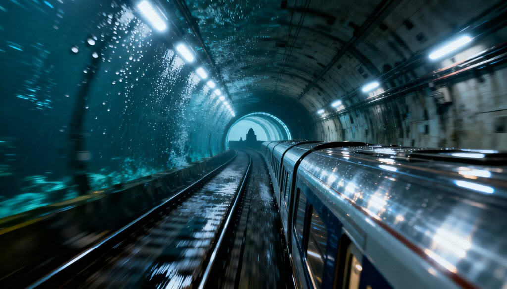 China constrói super túnel subaquático de alta velocidade que surpreende a engenharia mundial Um túnel subaquático de alta velocidade ligando cidades e ilhas, cortando o fundo do mar a 250 km/h e encurtando viagens de uma hora e meia para meia hora, parece cena de ficção científica, mas está em construção na China e chama atenção de quem curte curiosidades científicas e grandes desafios de engenharia, com impacto direto na mobilidade, na economia regional e na forma como grandes obras de infraestrutura são pensadas para o século 21. China constrói super túnel subaquático de alta velocidade que surpreende a engenharia mundial
