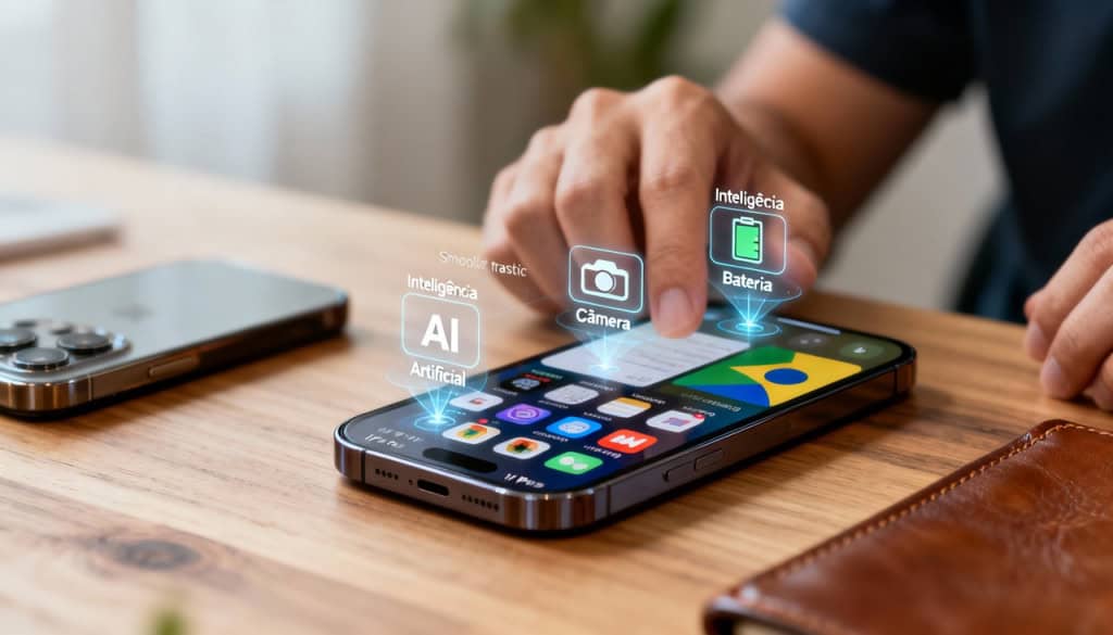 Vale mais a pena trocar para o iPhone 17 ou manter seu celular antigo? Fiz o teste e o resultado me assustou Trocar de celular sempre gera aquele dilema clássico: será que o iPhone 17 Pro Max realmente muda o jogo na rotina ou o smartphone antigo ainda dá conta do recado sem drama nem gasto extra. Vale mais a pena trocar para o iPhone 17 ou manter seu celular antigo? Fiz o teste e o resultado me assustou