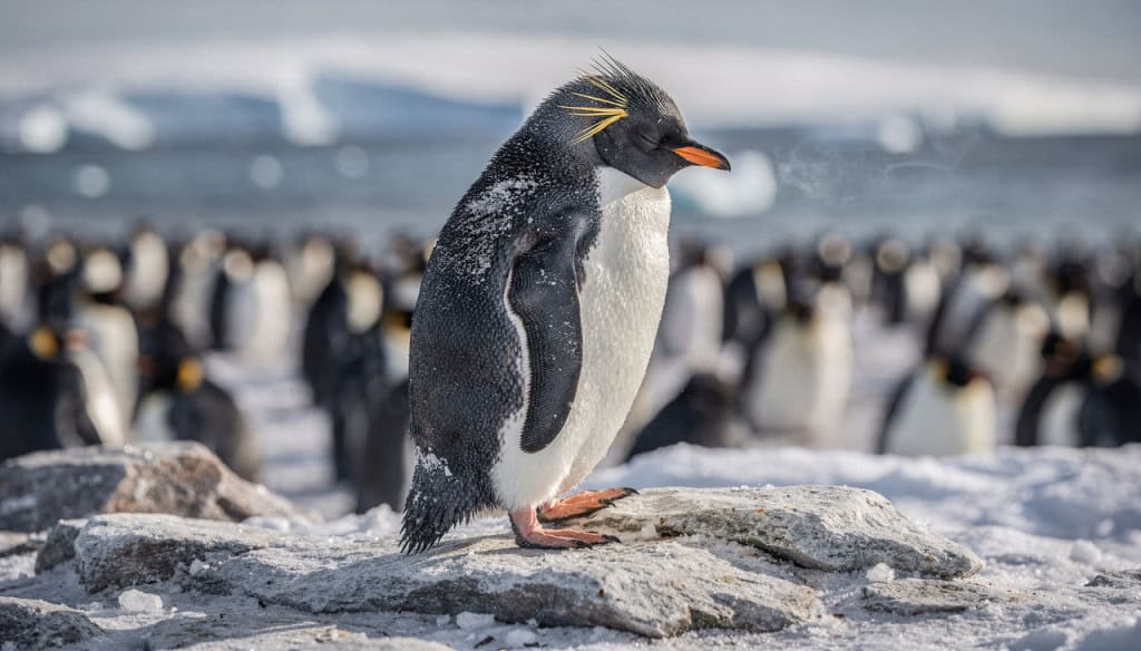 O truque dos pinguins para tirar milhares de sonecas de quatro segundos por dia