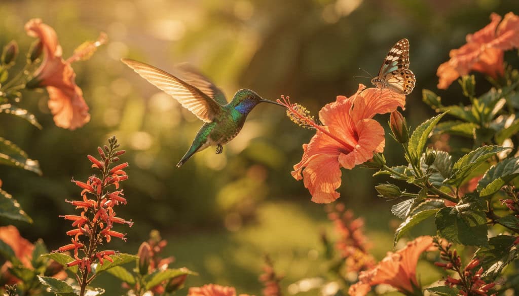 5 espécies de flores que atraem beija-flores e borboletas Flores bonitas já chamam atenção por si só, mas algumas vão além do visual: elas viram ponto de encontro de beija-flores e borboletas. O mais curioso é que esse espetáculo colorido acontece por um motivo bem específico e totalmente ligado à natureza, explica a pesquisa publicada na revista Biodiversidade. 5 espécies de flores que atraem beija-flores e borboletas