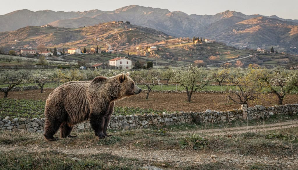 Como a sociedade moldou o novo temperamento dócil dos ursos da montanha A convivência milenar entre seres humanos e grandes predadores está gerando mudanças biológicas surpreendentes em animais selvagens. Nos Apeninos, na Itália, os ursos pardos desenvolveram um comportamento incomum de docilidade para sobreviver em proximidade com vilarejos e agricultores. Como a sociedade moldou o novo temperamento dócil dos ursos da montanha
