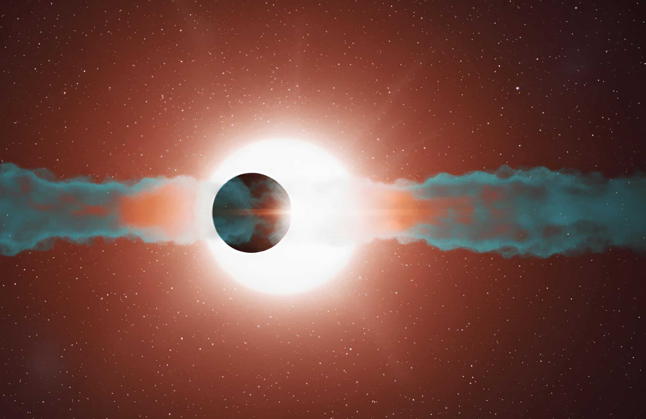 James Webb detecta duas caudas imensas de gás em planeta gigante