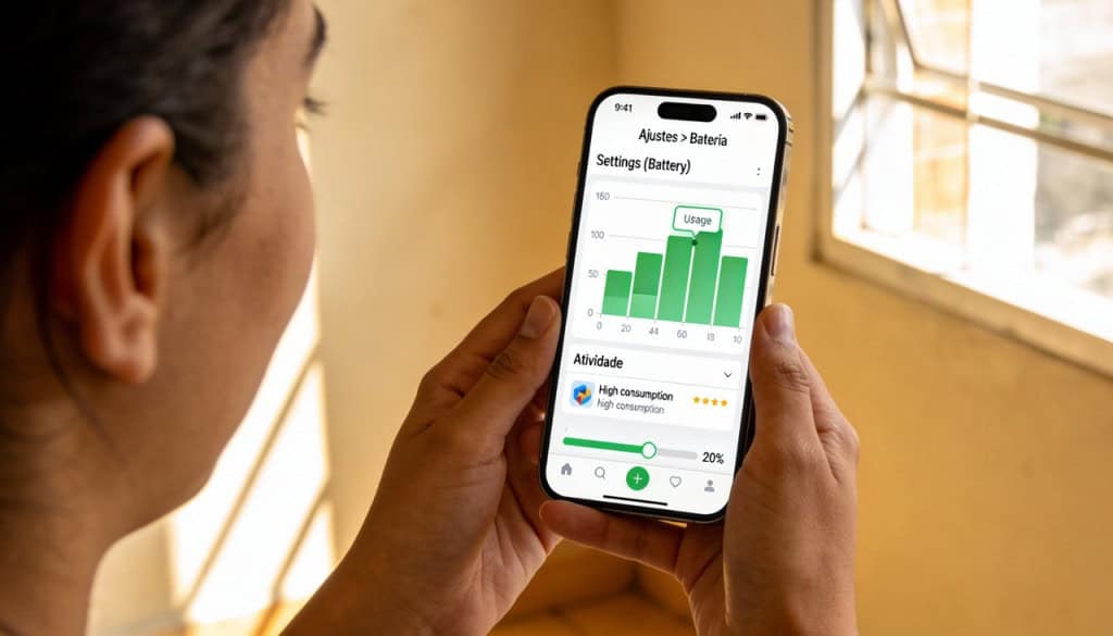 Como identificar apps gastando bateria em tempo real Descobrir o que está drenando a energia do seu celular é o primeiro passo para não ficar na mão no meio do dia. Tanto no Android quanto no iPhone, o sistema operacional já oferece ferramentas nativas poderosas que mostram exatamente quem são os vilões do consumo, permitindo que você monitore o comportamento dos aplicativos e tome medidas imediatas. Como identificar apps gastando bateria em tempo real