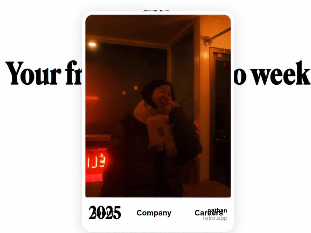 Novo recurso do Retro aposta na nostalgia ao exibir lembranças antigas e reforçar o clima íntimo da rede social entre amigos.