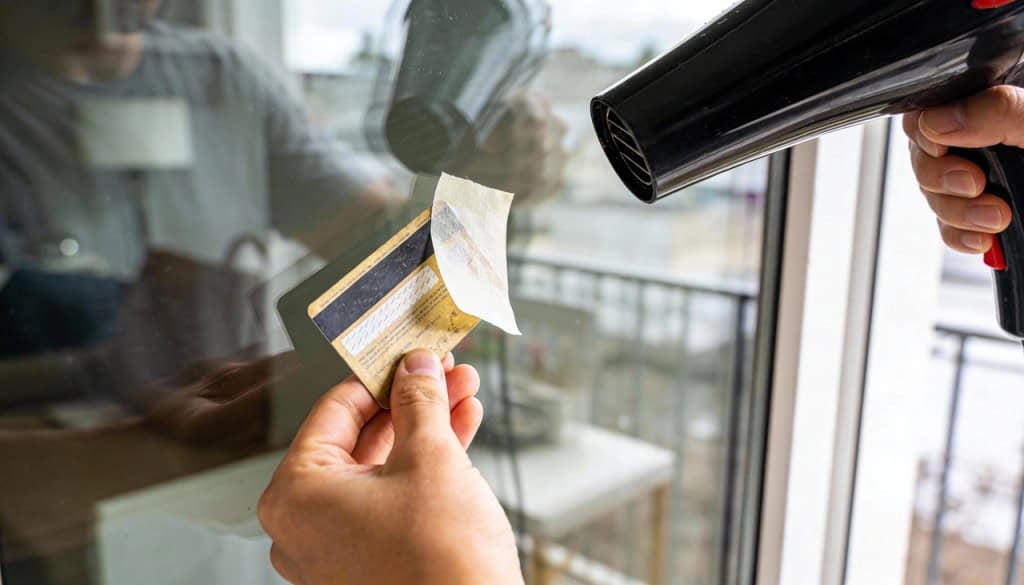 Esse truque com cartão de crédito remove adesivos de vidros sem arranha-los