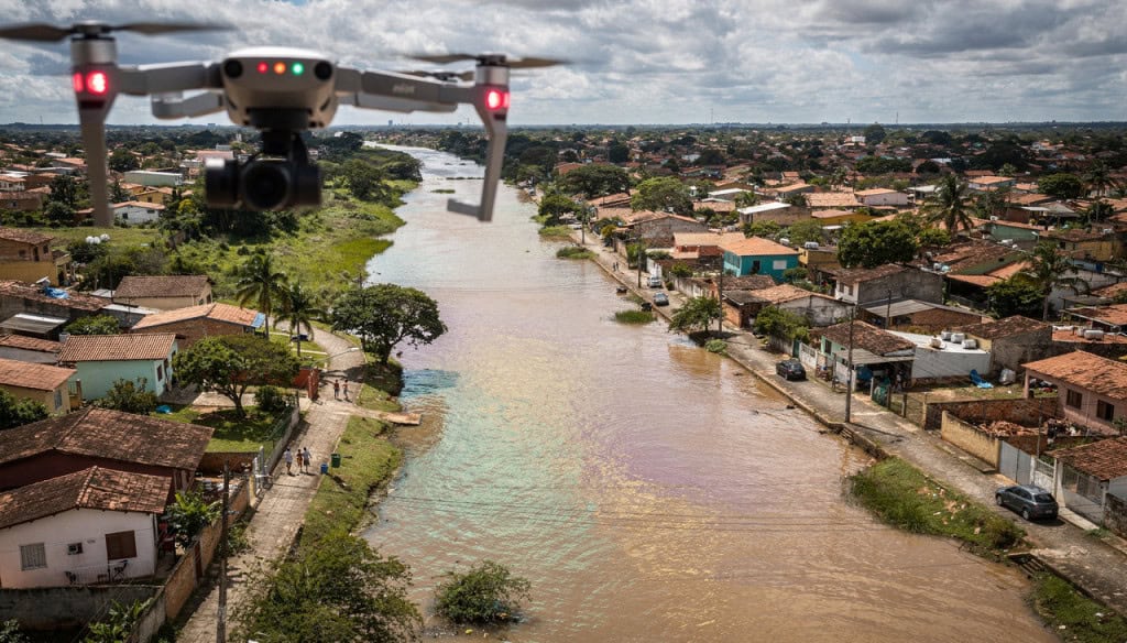 Como cidades estão usando drones pra fiscalizar obras e monitorar enchentes