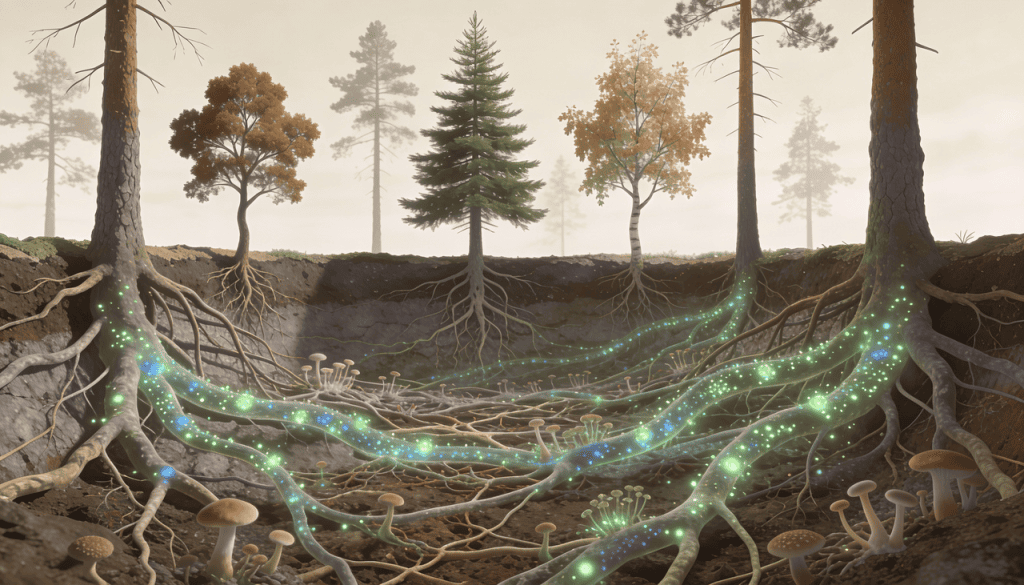 Como funciona a wood wide web e a comunicação das árvores