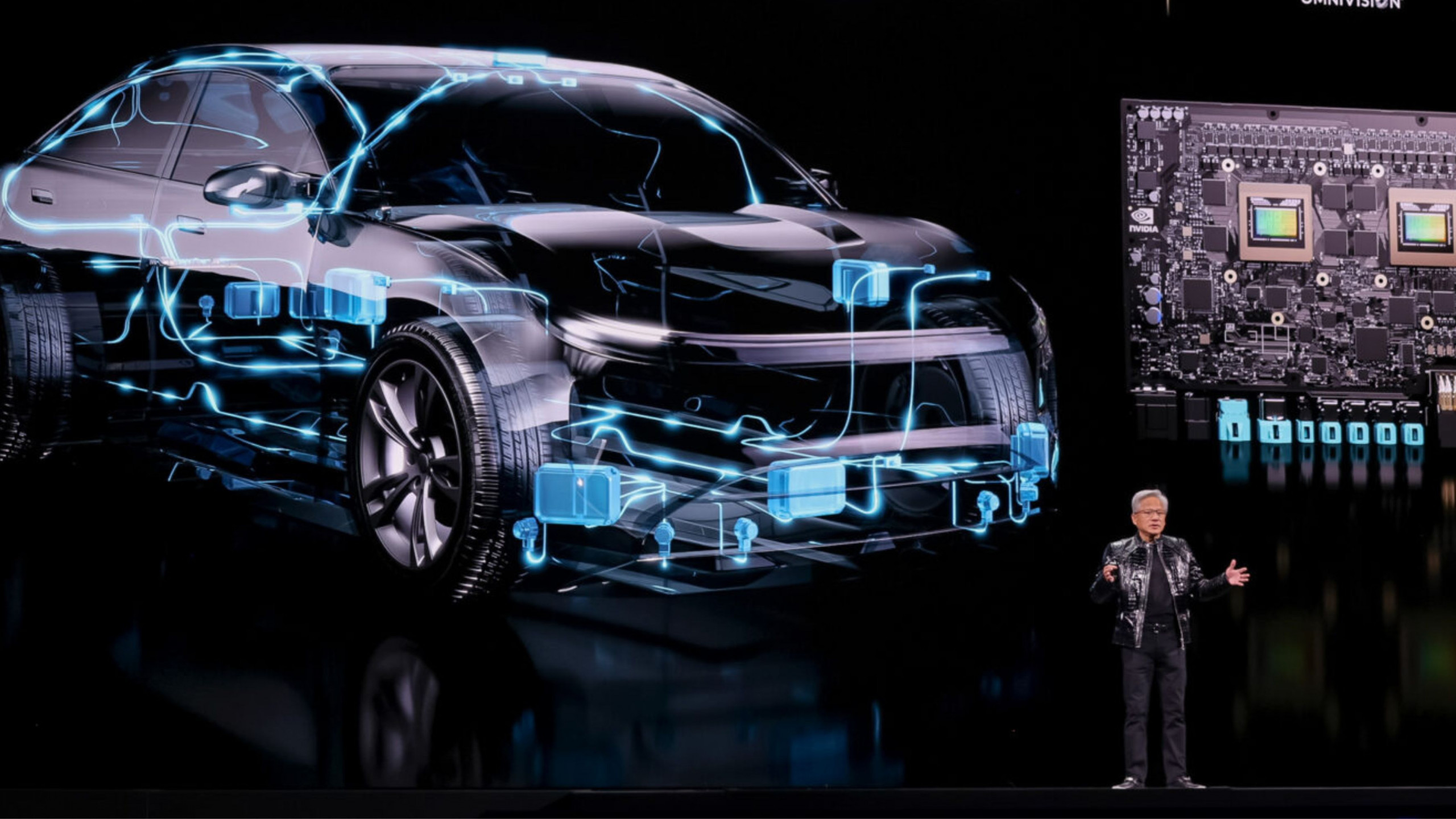 Rival da Tesla? Como é andar num carro que usa IA da Nvidia para dirigir sozinho