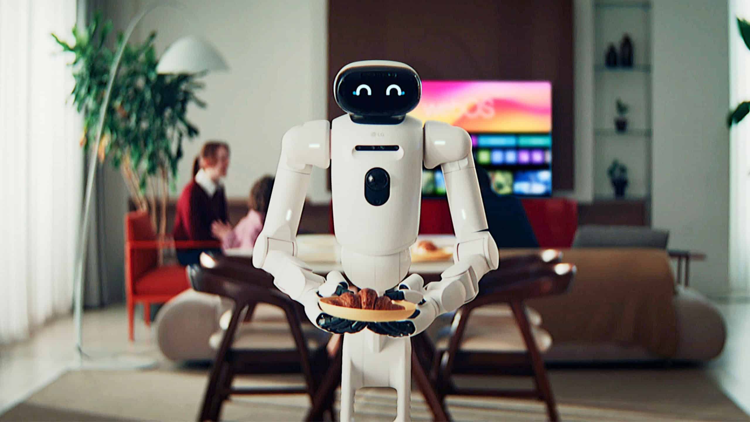 LG vai mostrar na CES 2026 robô que dobra roupas e prepara café da manhã