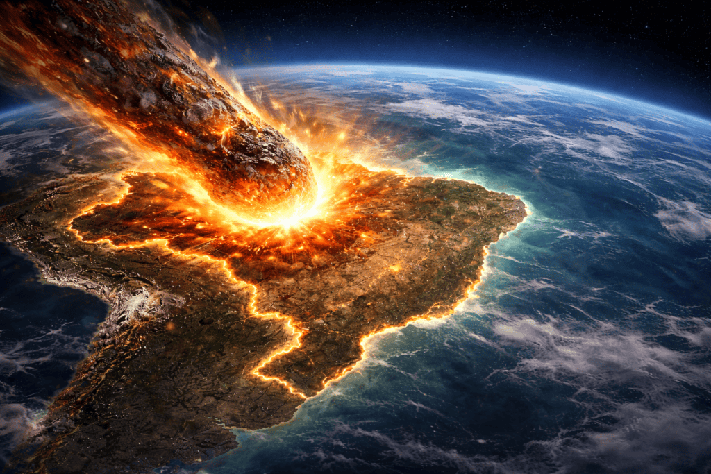 Há milhões de anos, algo muito grande colidiu com o Brasil. Estas são as provas!