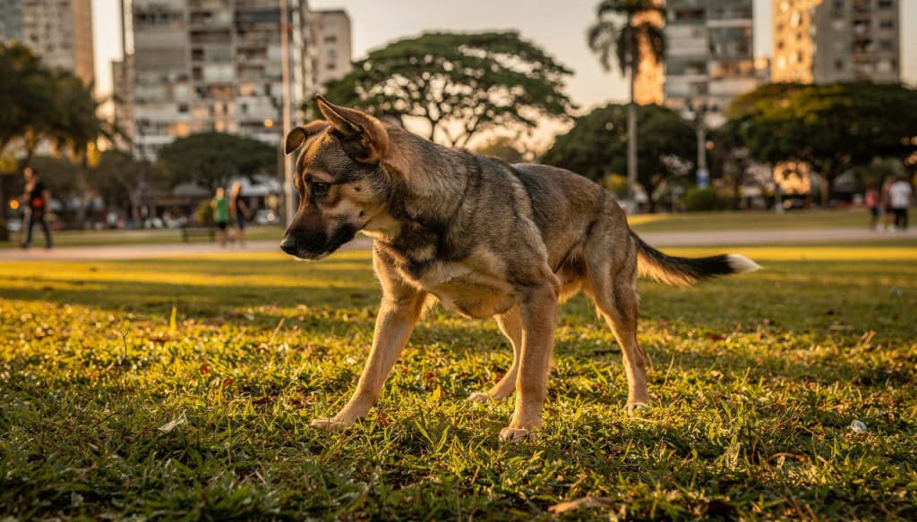 O motivo científico pelo qual os cães dão voltas antes de fazer as necessidades no passeio