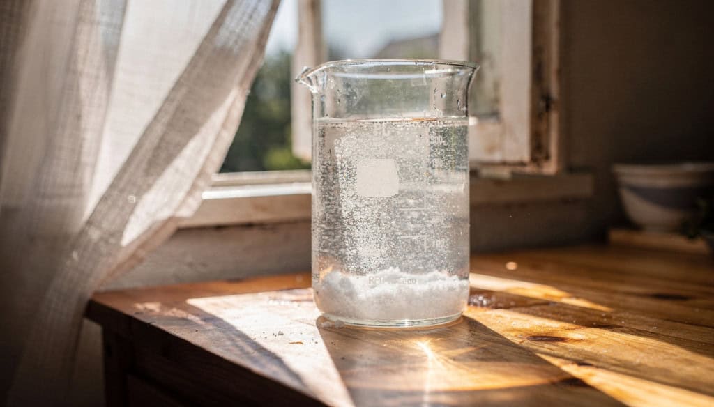 O truque mais curioso com sal com água para reduzir o calor dentro de casa